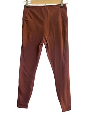 Glyder Womens Leggings Burgundy Womens M Cropped High Rise.